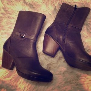 Dansko leather ankle boots